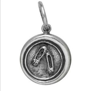 Waxing Poetic Ballet Slippers Charm